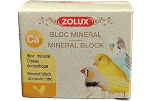Zolux Bloc Sels Minéraux pour Oiseau 90 g