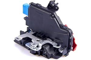 Godimg 3D1837015AP Cerradura para puerta delantera izquierda V-W Golf Plus 2004-2013 Golf 5 2004-2009 Golf 6 2009-2013 S-eat Altea Toledo III 2004-2005 S-koda Octavia II 2004-2009