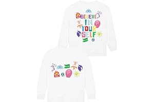 Disney Felpa Inside out 2 Personaggi Felpa Bambina | Felpe Ragazza | Maglione Ragazza | 3 E 13 Anni