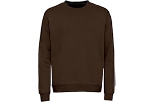 Niscioma Felpa Girocollo in Morbido Cotone - Maglione Casual da Uomo con Tasche Frontali - Abbigliamento Comodo e alla Moda per l'inverno - Disponibile in Diverse Taglie e Colori Trendy