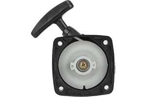 Yuecoom Arrancador manual, motor de 23 cc, arranque manual, arrancador manual con cortasetos de retroceso, piezas de repuesto para motor 1E32F
