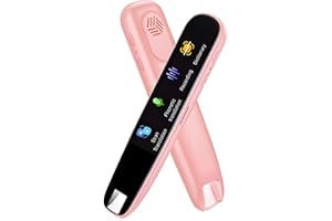 JOJOCY Scan Translator Pen - Penna con Lettore di scansione Digitale Intelligente Touchscreen da 2,2", con 112 Lingue, Penna di Registrazione per Dizionario di traduzione Offline