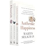Martin Seligman 3 Books Collection Set (Flourish, Authentic Happiness & Learned Optimism)