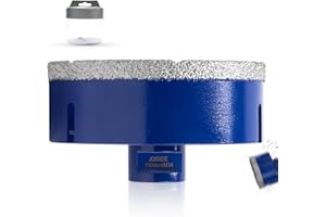 JOISIDE Broca de diamante con 110 mm x M14,Broca para azulejos, gres porcelánico, para cerámica, granito, vidrio, porcelana, amoladora angular