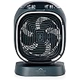 Dreamland Silent Power Pure Portable Fan Heater - Low Energy for Home Use, Quick Heat Up with 4 Heating Modes, Silent Space Heater, Energy Efficient Ionizer and Air-Purifying Heating Technology