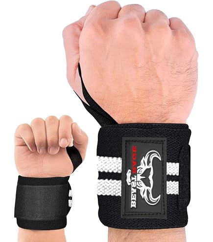 Bandages De Poignet Gravity Fitness - Soutien Réglable Pour Haltérophilie, Musculation, Gymnastique - Paire Avec Velcro Et Boucle Pouce - 8