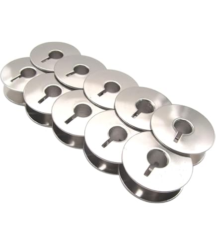 Spulenkapsel + 2 Metallspulen Für Necchi 270/524/559 Nähmaschinen