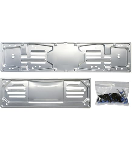 Coppia TAPORT Cornici Portatarga Auto: Tuning Alte Prestazioni, Resistente Alle Intemperie, Facile Installazione