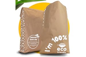 Simplelifeco UK Extra Large Eco Friendly Paper Mailing Bags | 100% Biodegradable & Recyclable Postage & Packaging for Small Business Owners (Pack of 10)