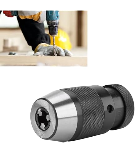 Mandrin Auto-serrant Röhm Supra 13S – Plage De Serrage 1-13 Mm, Filetage B16 | Pour Perçage Rapide Sans Clé, Construction Compacte Et Robuste