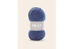 Sirdar Hayfield Bonus Aran Tweed, Colour Pop Blue (732), 400g