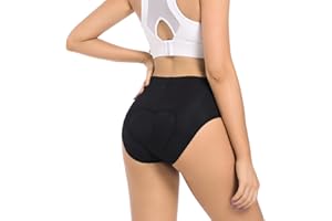 Homord Fahrradunterhose Damen, Atmungsaktive Radunterhose Fahrradhose Gepolstert - Schnell Trocknende Radlerhose Elastische Radler Unterwäsche Rennradhose mit Sitzpolster Radsport Unterhose