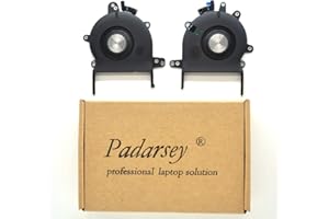 Padarsey Replacment CPU Cooling Fan 923-01388 Compatible for MacBook Pro Retina 13'' w/Touch Bar A1706 Left + Right 2016 2017