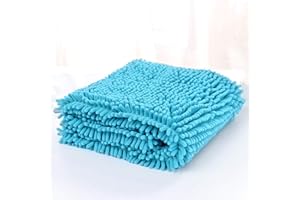 Ulalaza Pet Absorbent Towel Microfiber Quick Drying Bath Towel for Small, Medium, Large Dogs and Cats