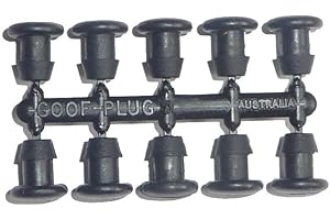 ANTELCO RACK OF 10 GOOF END PLUGS FOR 4MM IRRIGATION PIPE
