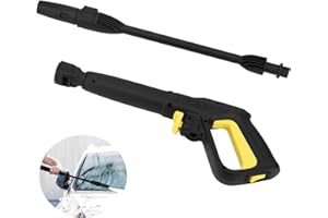 Jajadeal Lancia a Pistola per Idropulitrice Kärcher K2 K3 K4 K5 K6 K7 Serie, Accessori di Ricambio Kit Ugello a Spruzzo Regolabile Pistola a Spruzzo e Lancia Spray per Lavaggio Auto
