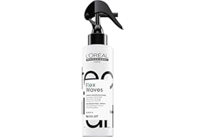 L'ORÉAL PROFESSIONNEL PARIS L'OREAL PROFESSIONNEL - Spray Coiffant Flex Waves Tecni Art - Ondulations Texturisées Effet Retour de Plage - Volume & Fini Mat - Sans Résidus & Non Gras - Tous Types de Cheveux - 190 ml