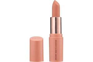 MUA Makeup Academy Creamy Matte Lipstick, Highly Pigmented, Vegan & Cruelty Free, Super Nude