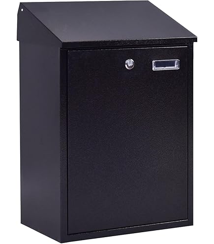 VEVOR Package Delivery Boxes For Outside, Extra Large Mailbox For Parcel Wall Mounted Lockable, Galvanized Steel Parcel Drop Box With Anti-Theft Baffle, IPX3 Waterproof For Porch, Curbside - View #5