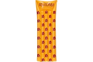 AS Roma ASRSWIMM, Materassino Unisex Bambino, Giallo, 69x183cm