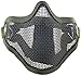 Produktbild Softair Magic Mesh unten Face Half Face Maske für Airsoft – Olive Drab
