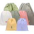 8 Sacs à Cordon Imperméables - Organiseurs De Voyage Pour Linge Sale, Piscine, Camping