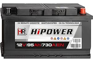 HR-POWER HR HiPower Autobatterie 12V 95Ah