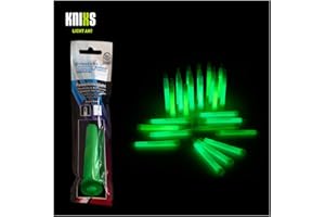 KNIXS - 50x Power Knicklichter, seit 15 Jahren in Profiqualität, Glowsticks 150 x 15 mm - Leuchtstäbe - 6-Farb-Mix oder einfarbig Leuchtend