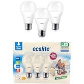 Ecolite 12W LED Ampul 3&rsquo;l&uuml; Paket | 1521 L&uuml;men, 6500K Beyaz Işık, 100W Eşdeğer, E27 Duy, Enerji Tasarruflu, 220V, Dim Edilemez