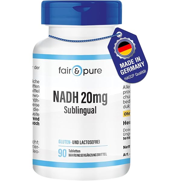 NADH Rapid Du Prof. George Birkmayer - 60 Pastilles à Sucer - Énergie & Bien-être - Vegan - Neuf