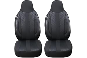 ‎BREMER SITZBEZÜGE BREMER SITZBEZÜGE Maß Piloten Auto Schonbezüge kompatibel mit FIAT Ducato Typ 250 Fahrer & Beifahrer ab 2006-2022 / Auto Sitzbezüge Schonbezug Set Autositzbezüge 2er Pack in Schwarz (MD504)