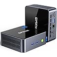 GMKtec Mini PC, M2 Pro Intel Core i7-1195G7 (Turbo 5.0 GHz) 512GB PCIE SSD 16GB DDR4 3200MHz,Desktop PC Computers WiFi 6/USB3.2/BT 5.2/DP/HDMI/RJ45 2.5G,Mini Computer