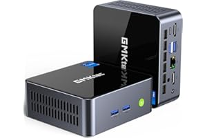 ‎GMKTEC GMKtec M3 Plus Mini PC mit Intel Core i9 12900HK (14C/20T 5.0 GHz), 32GB DDR4 RAM + 1TB NVMe SSD, Mini Desktop Computer, Triple 4K Display, WiFi 6/BT5.2/USB-C/USB 3.2 Gen1*3/USB2.0/