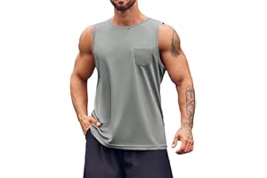 Runcati Tank Top Herren Ärmelloses Männer T-Shirt Sport Training Fitness Muskelshirt Bodybuilding Mode Tops