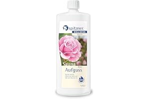 ‎SPITZNER Spitzner Saunaaufguss Rose blumig-samtig 1000 ml – Sauna Wellnessaufguss für zuhause, rosiger Saunaduft, Wellness für Frauen, natürliches Saunakonzentrat