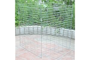 SOHLER BY EUROTRADE W Gr8 Garden Large 458 Litre Metal Wire Mesh Compost Bin Eco Garden Composter Converter Eco Recycling Soil Storage Bin Waste Box