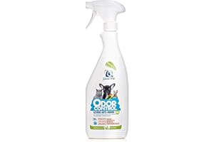 Gaia Pet - Spray Elimina Macchie e Odori urina Gatto, Cane, smacchiatore per Divano e Tessuti - Confezione da 750 ml - Prodotto Made in Italy -
