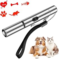 Giocattolo LED Per Gatti E Cani - Puntatore 7 In 1 Ricaricabile USB, Con Modelli Interattivi - Foto 11