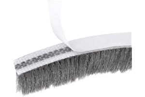 TA-VIGOR Bande d'étanchéité en feutre haute densité pour porte et fenêtre - 10 m (L) x 7 mm (l) x 12 mm (T)