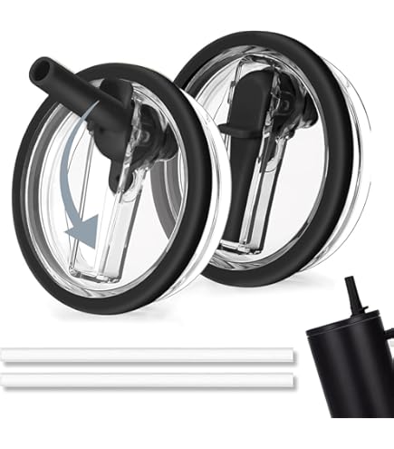 2 Coperchi Stanley Cup 40 Oz Ricambio - A Prova Di Perdite Con Cannucce - Foto 6