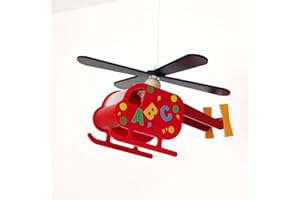 Rabalux - Lampadario a forma di elicottero per la stanza dei bambini