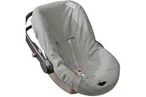 Andy & Helen Housse de siège en éponge. Pratique et confortable à insérer grâce aux angles élastiques adhère à tous les ovules de taille standard - Gris