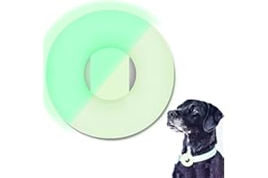 LINTEKER Schutzhülle für Airtag Hundehalsband, Hülle für Apple Airtag GPS Finder Haustierhalsband, Airtag Schutz Hülle für Hunde und Katzen Halsband Zubehör, Leuchtendes Grün