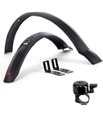 Simla Unisex Youth KIDO Mudguards, Black/Sea, 16-18 Inches