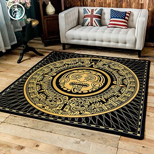 Maya ethnic wind corridor doormat entrance hall home sofa living room coffee table bedroom carpet floor mats square
