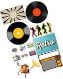 PartyStuff Props - Retro Props (8 Piece)