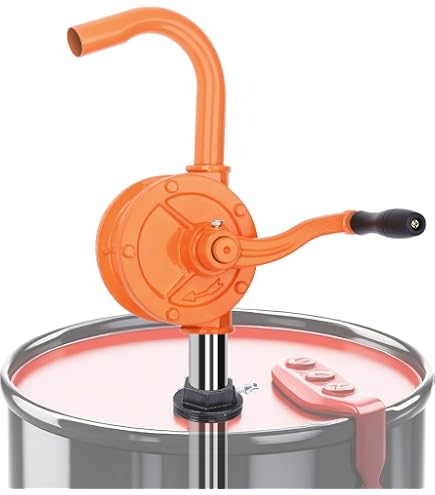 pressol handpumpe | Hand-Kurbelpumpen-Set | für Öle | Heizöl | Diesel | mit Schlauch 1/48 Wie hoch ist Eure Option:Set of 3 with Wide Brake