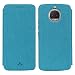Produktbild Moto G5S Plus Hülle,Eactcoo Dünn Premium PU Leder klappbares Folio Flip Case Book TPU Cover Bumper Tasche mit Standfunktion Magnetverschluss Kartenfach Wallet Handyhülle Für Moto G5S Plus