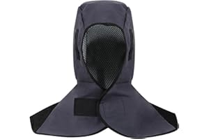 TOKANEIT Cappuccio da Saldatore Protettivo, Cappuccio di Saldatura Traspirante, Casco di Saldatura Collo Protezione, Adatto per Operazioni Meccaniche Lavorazione dei Metalli,Taglia Unica