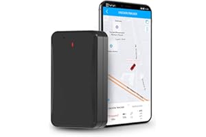 LNCOON Localizzatore GPS per Auto, 10000MAH 4G LTE Tempo Reale GPS Tracker, Localizzatore Magnetico Impermeabile IP65 per Noleggio Auto, Gestione Flotta, Bagagli Localizzazione